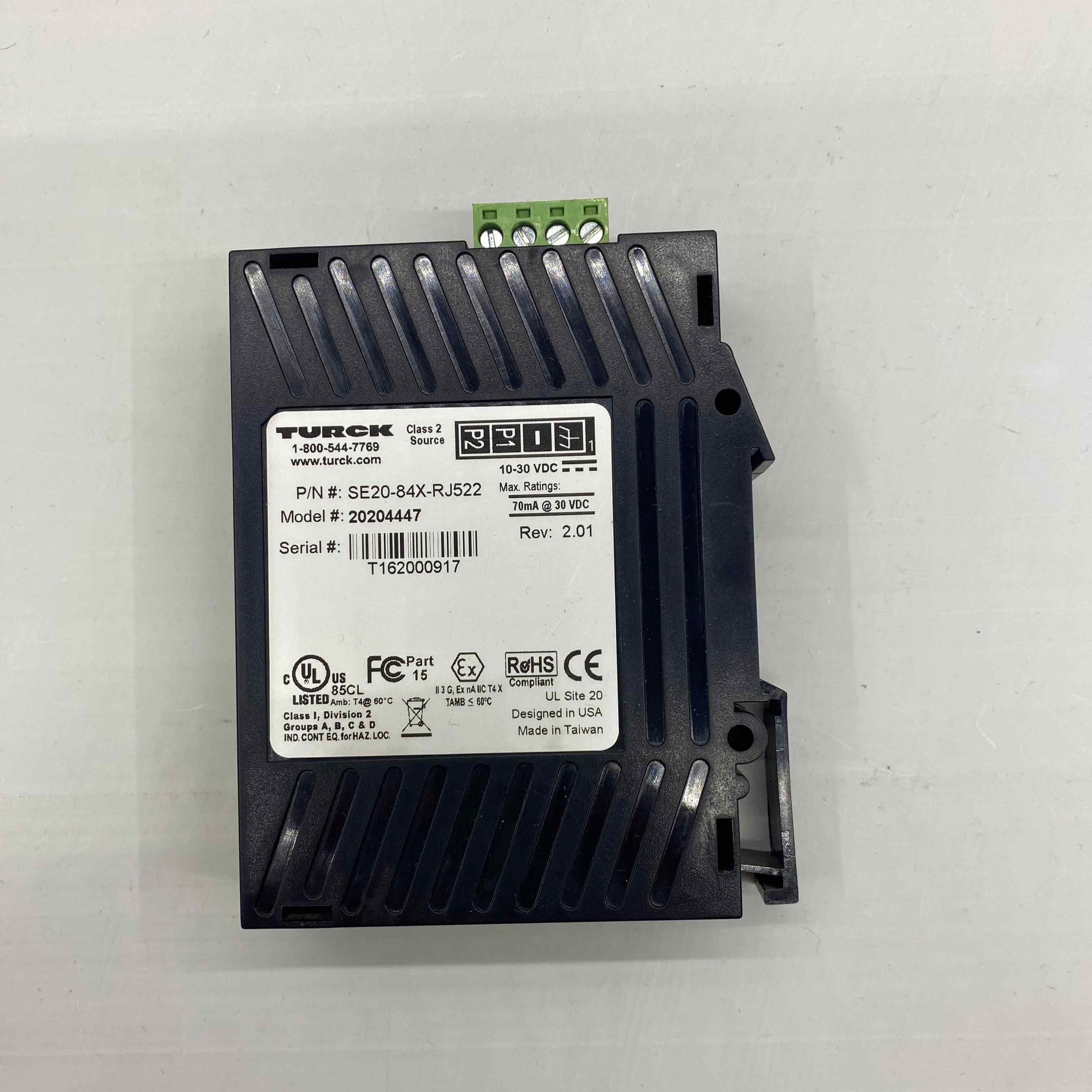 TURC SE20-84X-RJ522 ETHERNET SWITCH