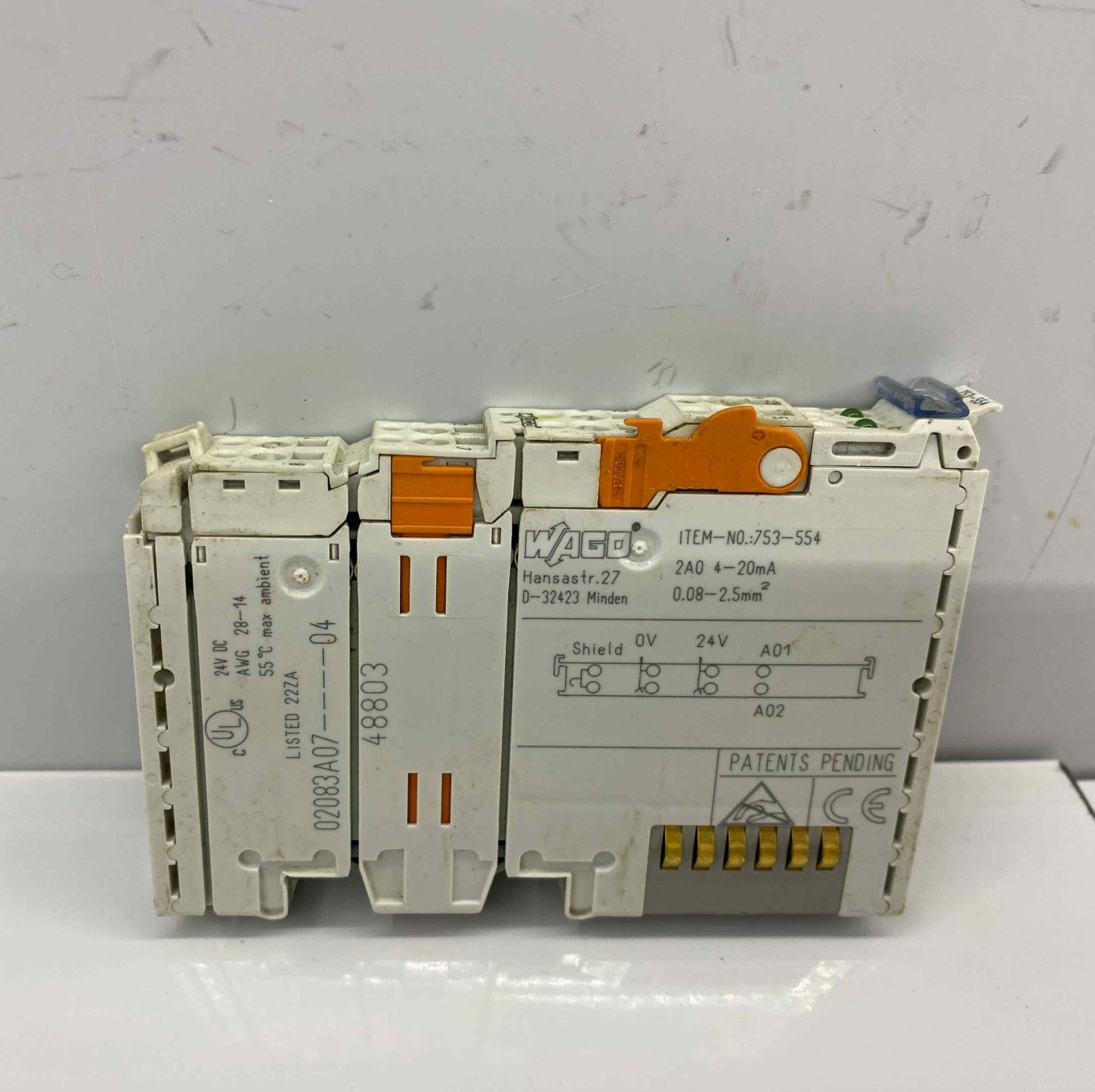 WAGO 753-554  PLC