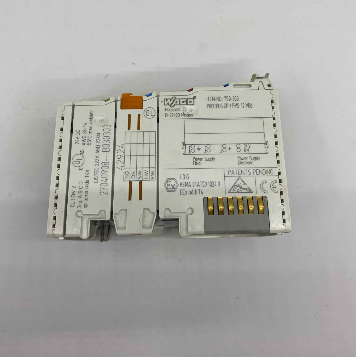 WAGO 750-303  PLC