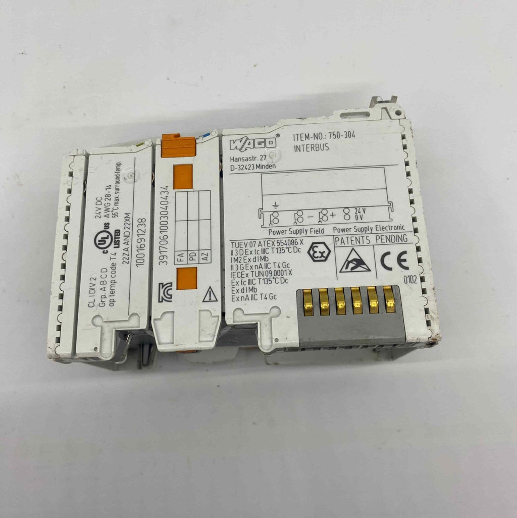 WAGO 750-304  PLC