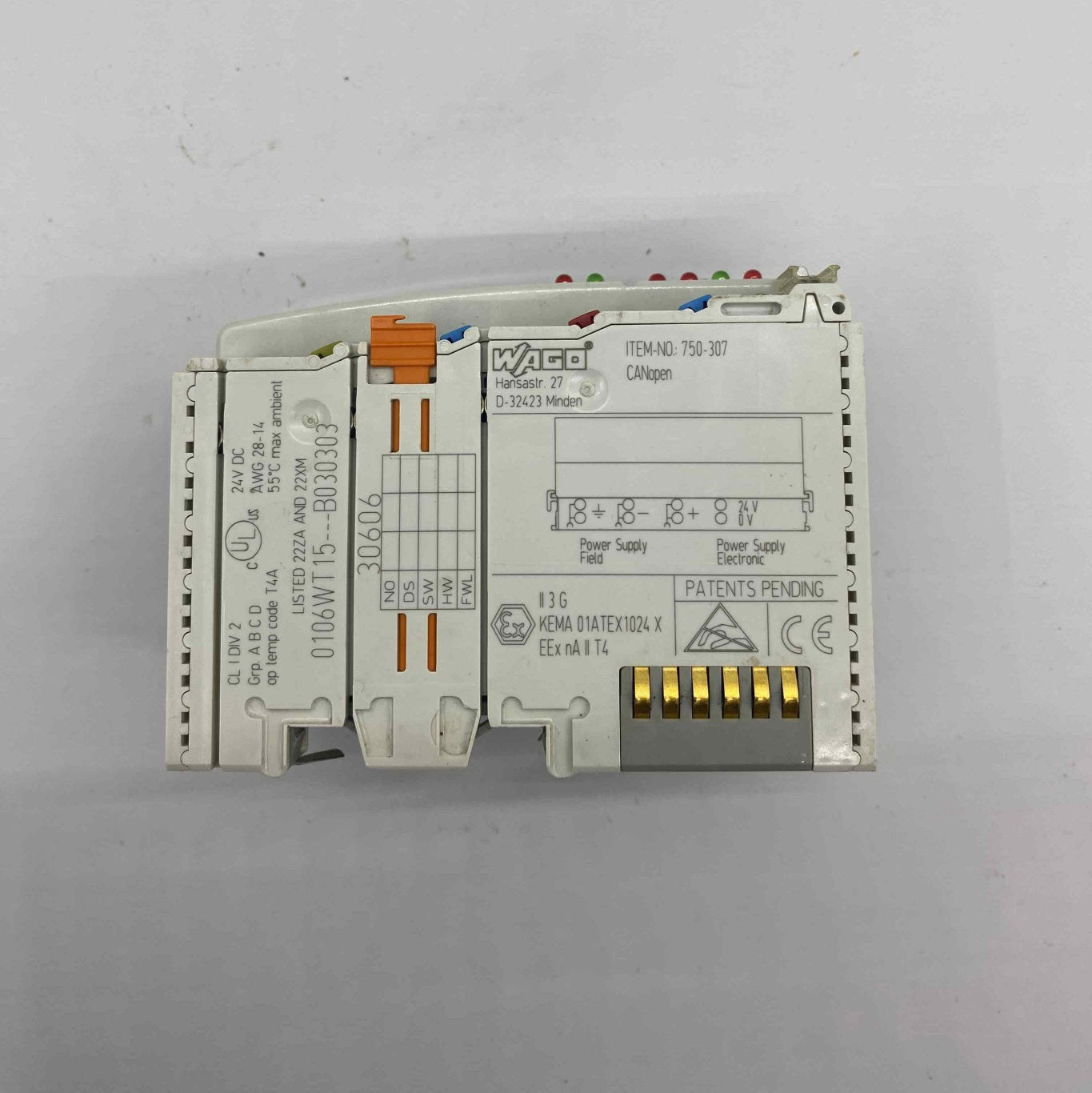 WAGO 750-307  PLC