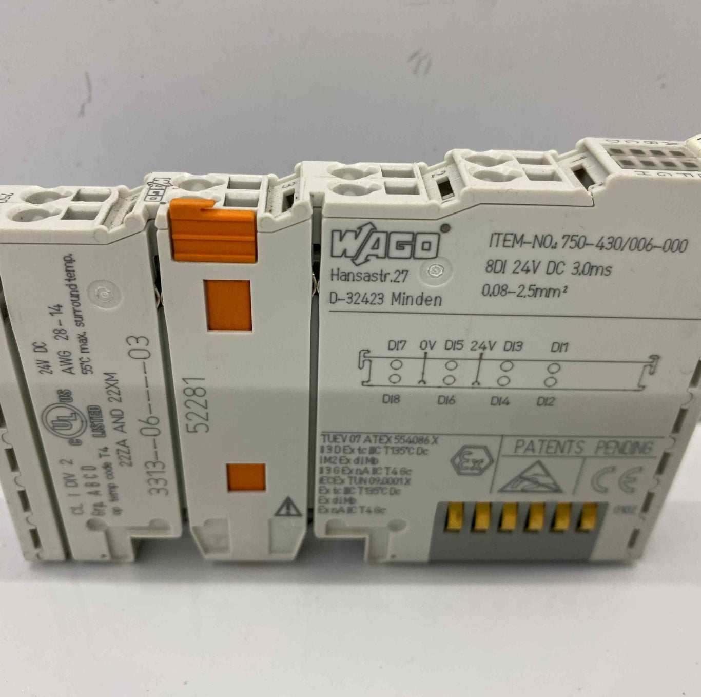 WAGO 750-430  PLC