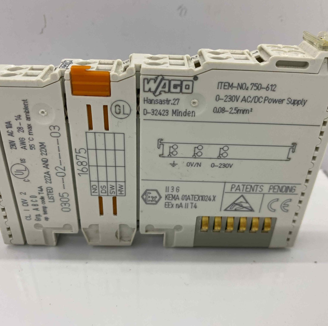 WAGO 750-612   PLC MODUL