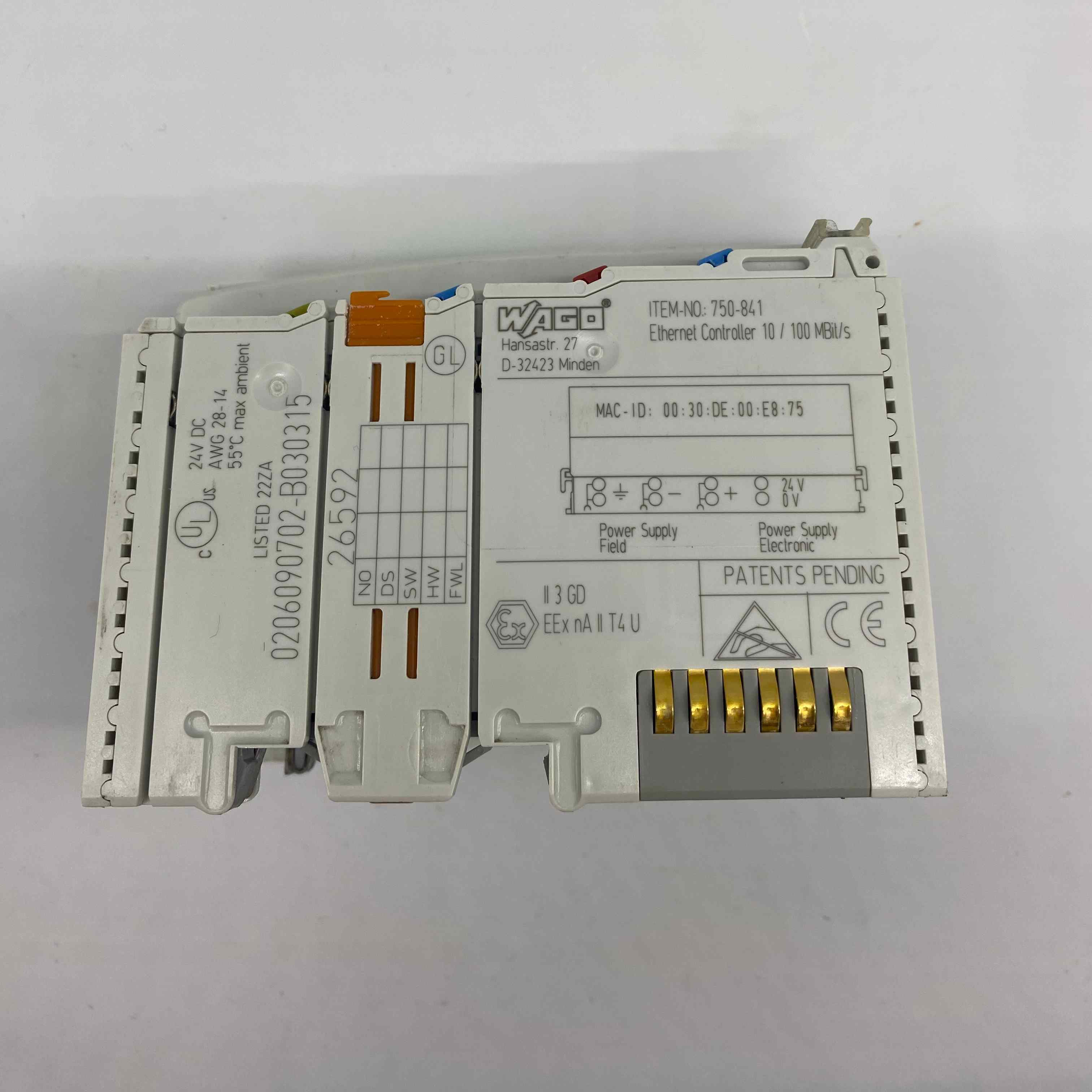 WAGO 750-841  PLC