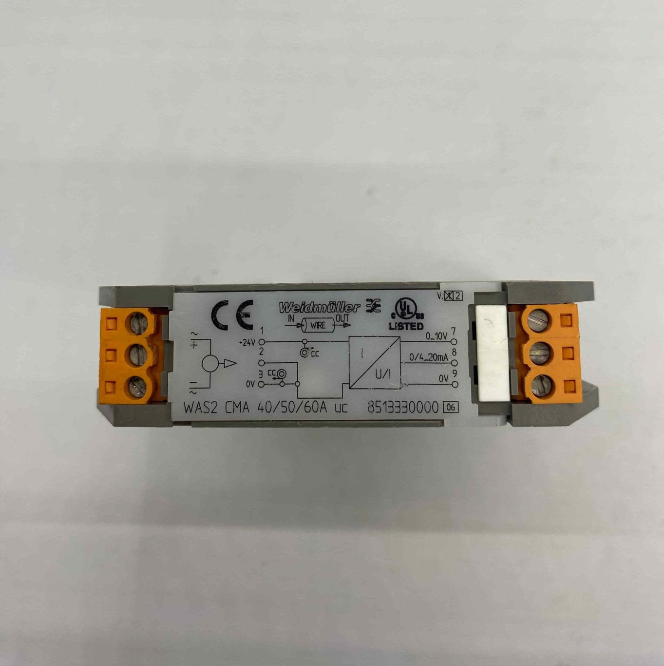 WEIDMULLER WAS2 CMA 40-50-60A UC SINYAL ÇEVIRICI 8513330000