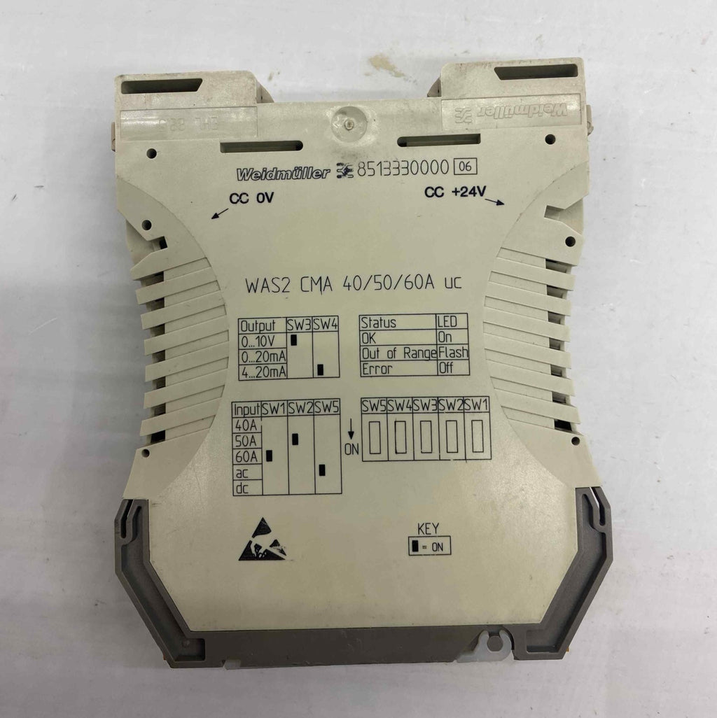 WEIDMULLER WAS2 CMA 40-50-60A UC SINYAL ÇEVIRICI 8513330000