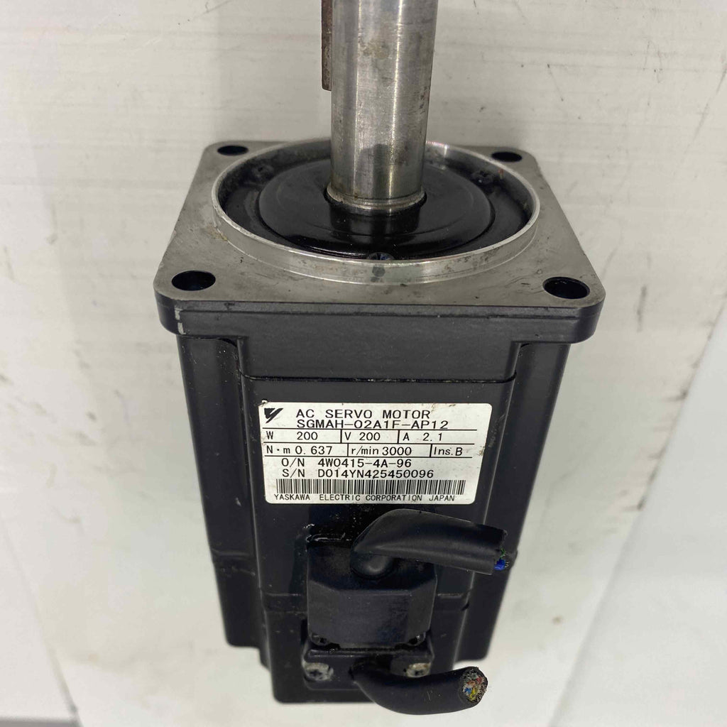 YASKAWA [SGMAH-02A1F-AP12]  SERVO MOTOR