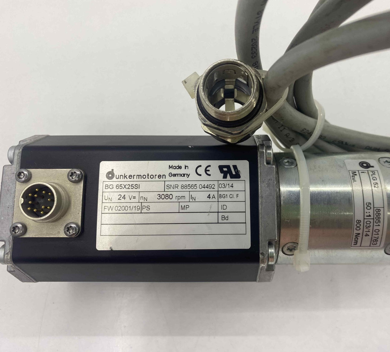 DUNKERMOTOREN [BG 65X25SI]  SERVO MOTOR