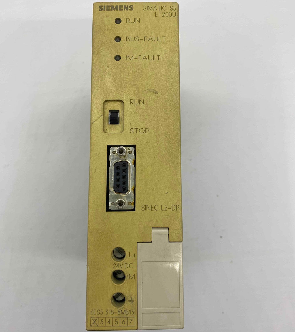 SIEMENS 6ES5 318-8MB13  PLC