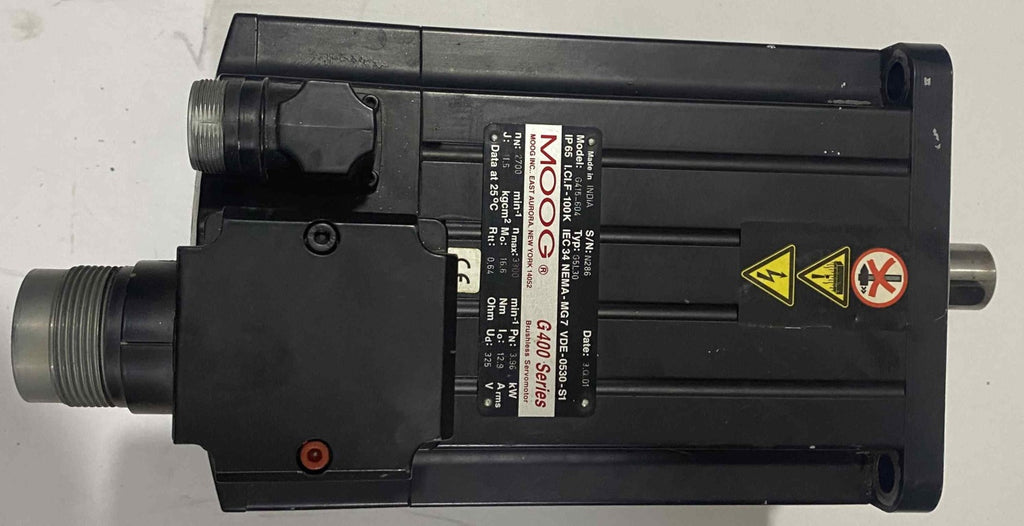 MOOG [G415-604] G 400 SERİES-3,96KW-3300 MİN SERVO MOTOR