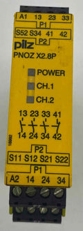 PILZ PNOZ X2.8P 24-240VAC/DC 3N/0 KUTULU (SIFIR ÜRÜN) EMNİYET RÖLESİ