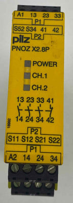 PILZ PNOZ X2.8P 24-240VAC/DC 3N/0 KUTULU (SIFIR ÜRÜN) EMNİYET RÖLESİ