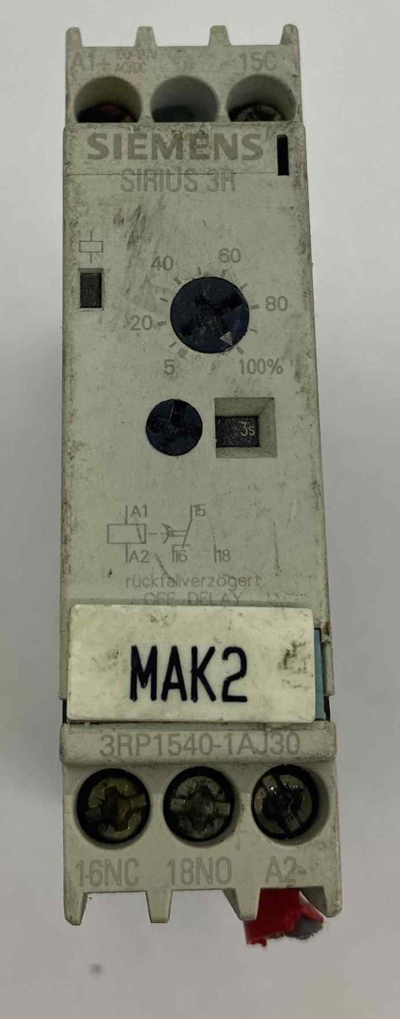 SIEMENS 3RP1540-1AJ30  EMNİYET RÖLESİ