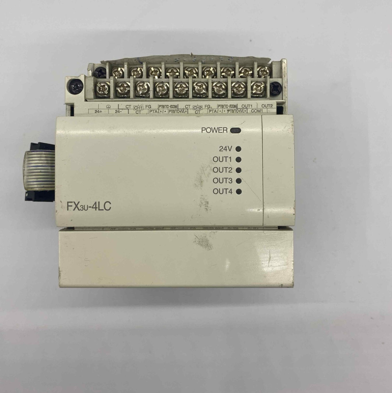 MITSUBISHI FX3U-4LC SICAKLIK KONTROL MODULU PLC