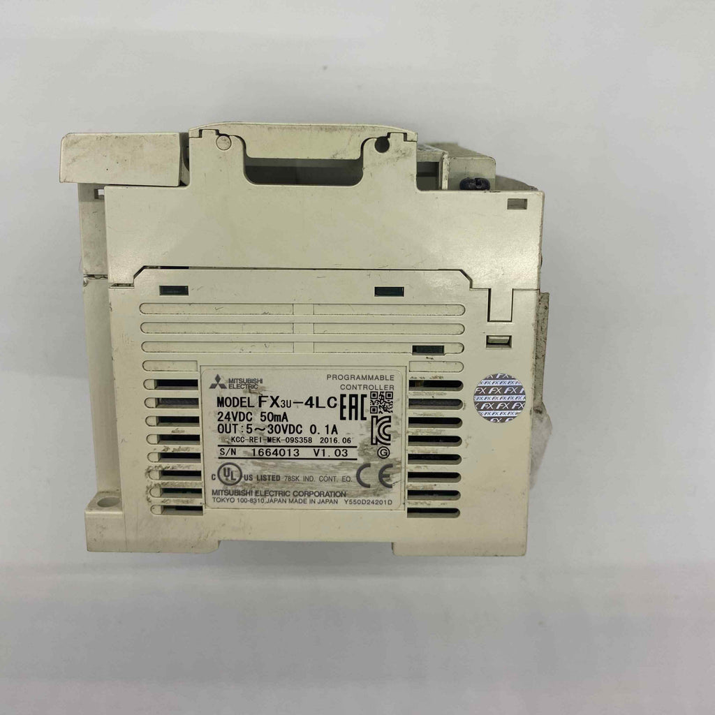 MITSUBISHI FX3U-4LC SICAKLIK KONTROL MODULU PLC