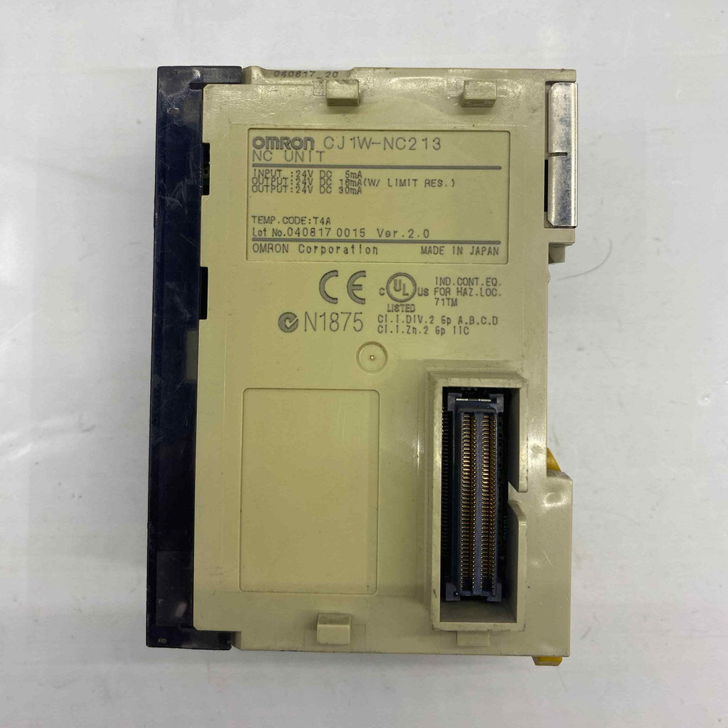 OMRON CJ1W-NC213   PLC MODUL