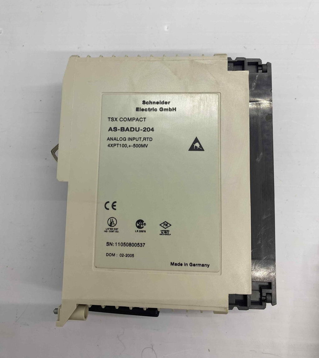 SCHNEİDER AS-BADU-204 ANALOG İNPUT PLC