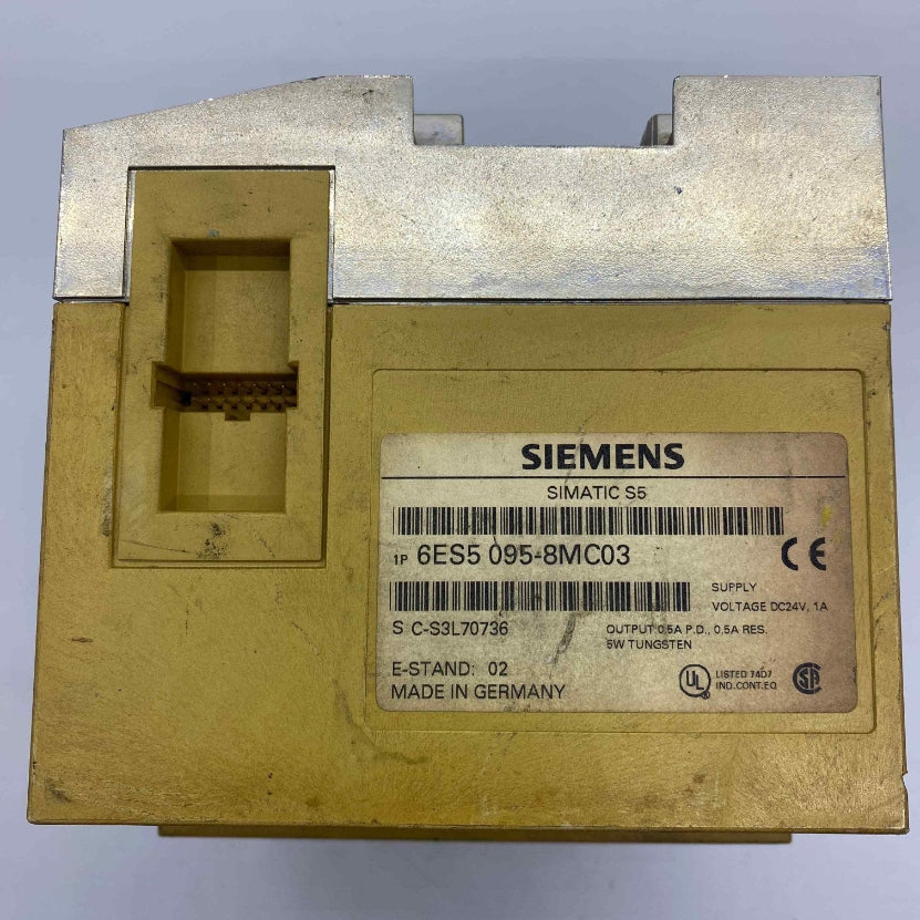 SIEMENS 6ES5 095-8MC03  PLC