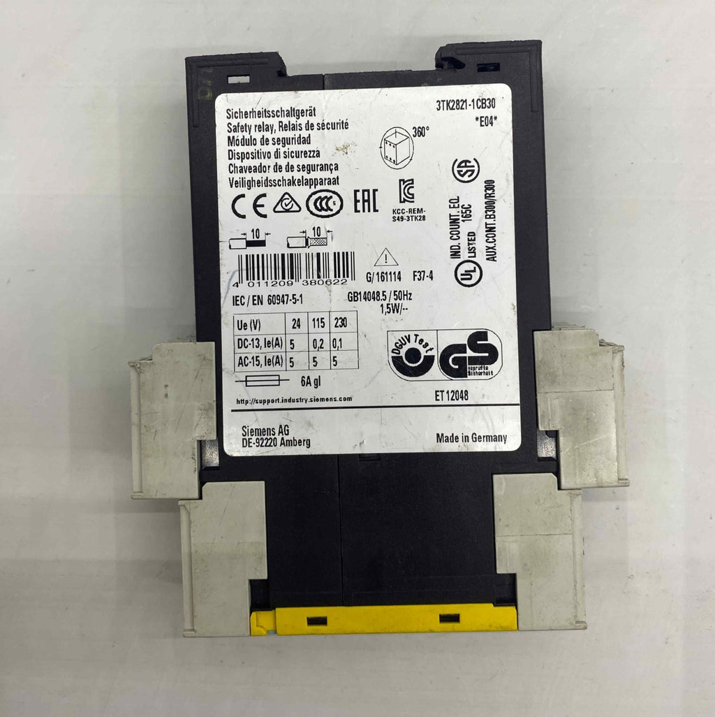 SIEMENS 3TK2821-1CB30  EMNİYET RÖLESİ