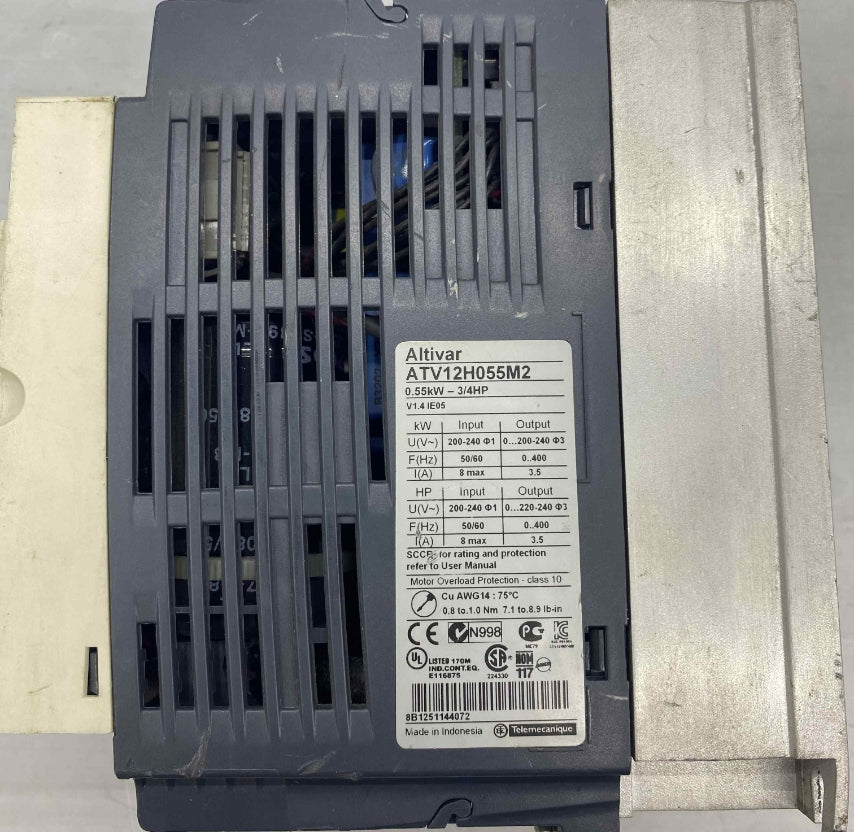 TELEMECANİQUE ATV12H055M2  0.55KW 240V KABLO SÖKÜM  SÜRÜCÜ