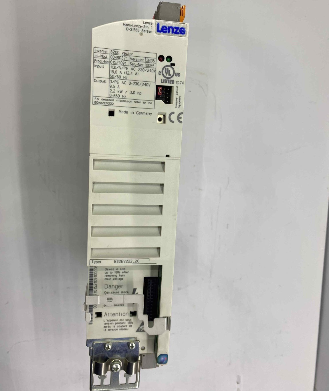 LENZE E82EV222-2C 2.2 KW 220V SÜRÜCÜ