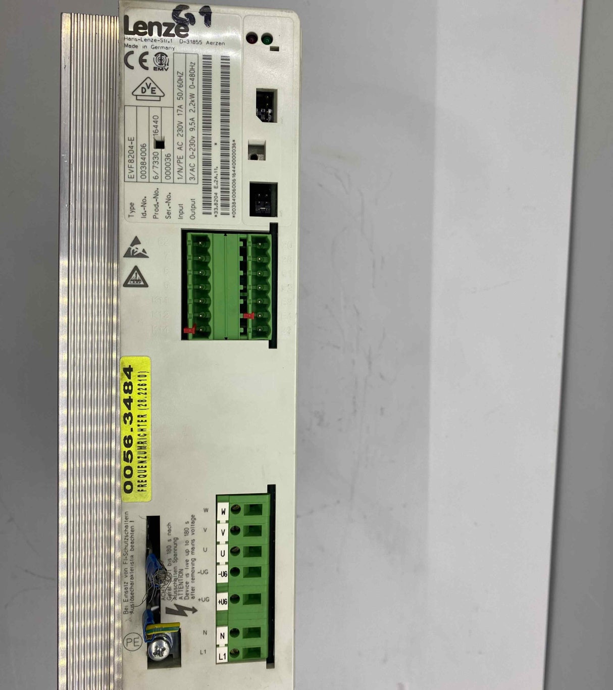 LENZE EVF8204-E  2.2KW 230V  SÜRÜCÜ