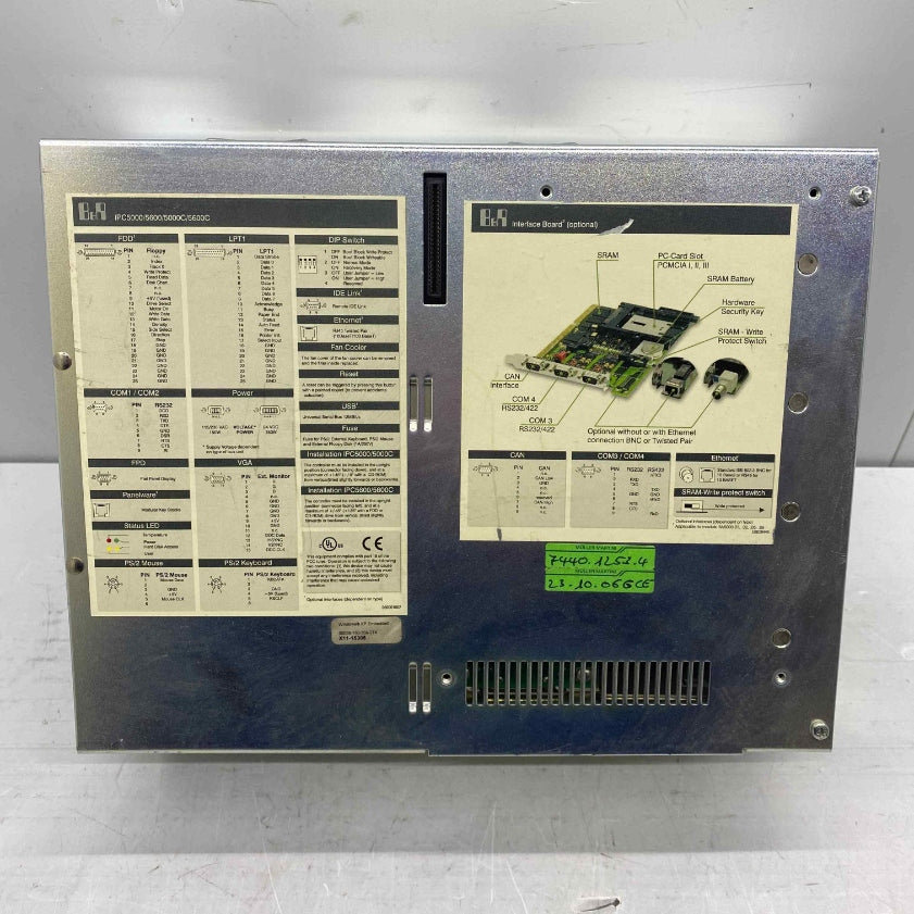 B&R 5C5001.32 5P50:MM-19 ENDÜSTİRİYEL PC
