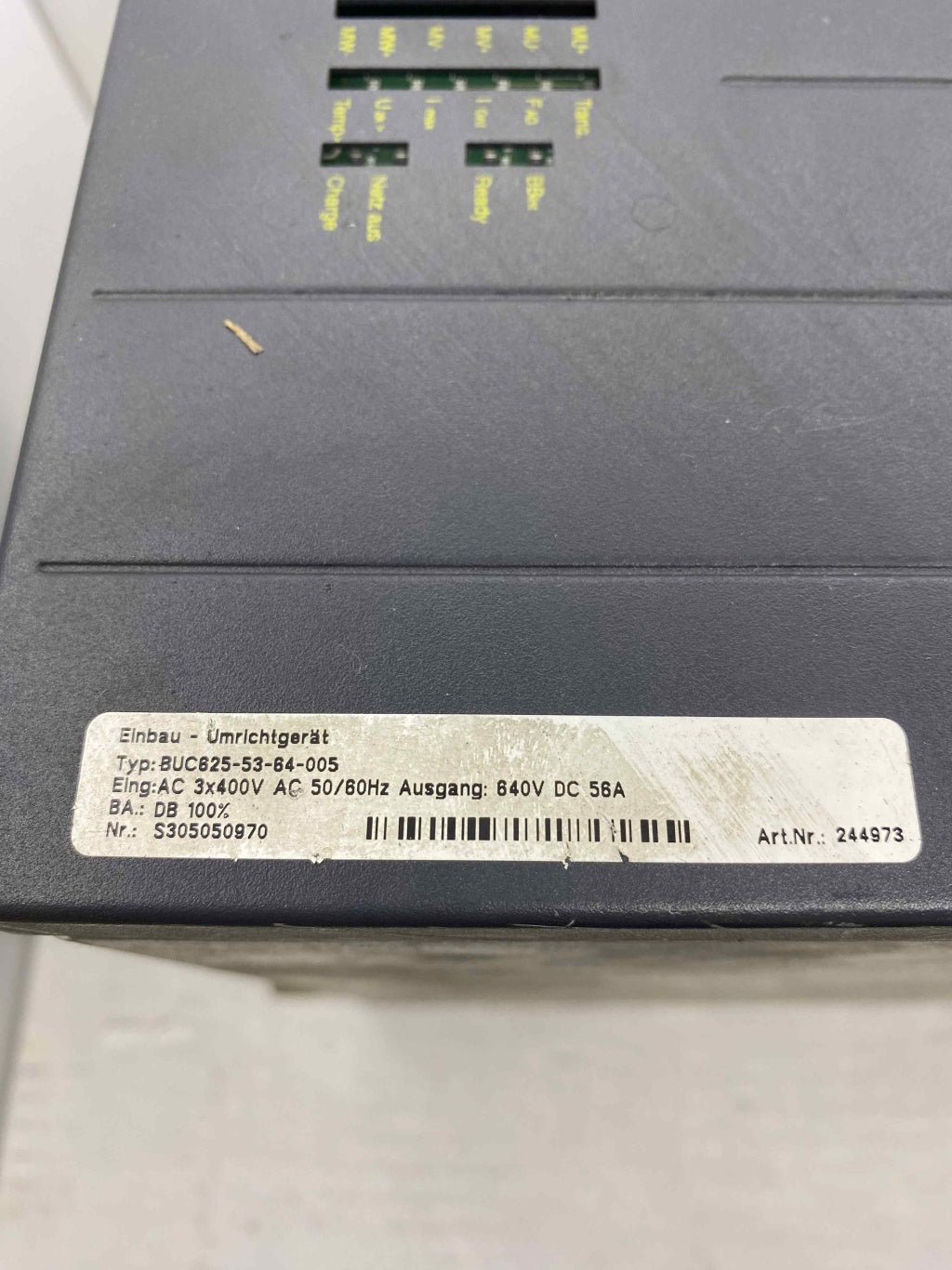 BAUMULLER BUC625-53-64-005  SERVO SÜRÜCÜ