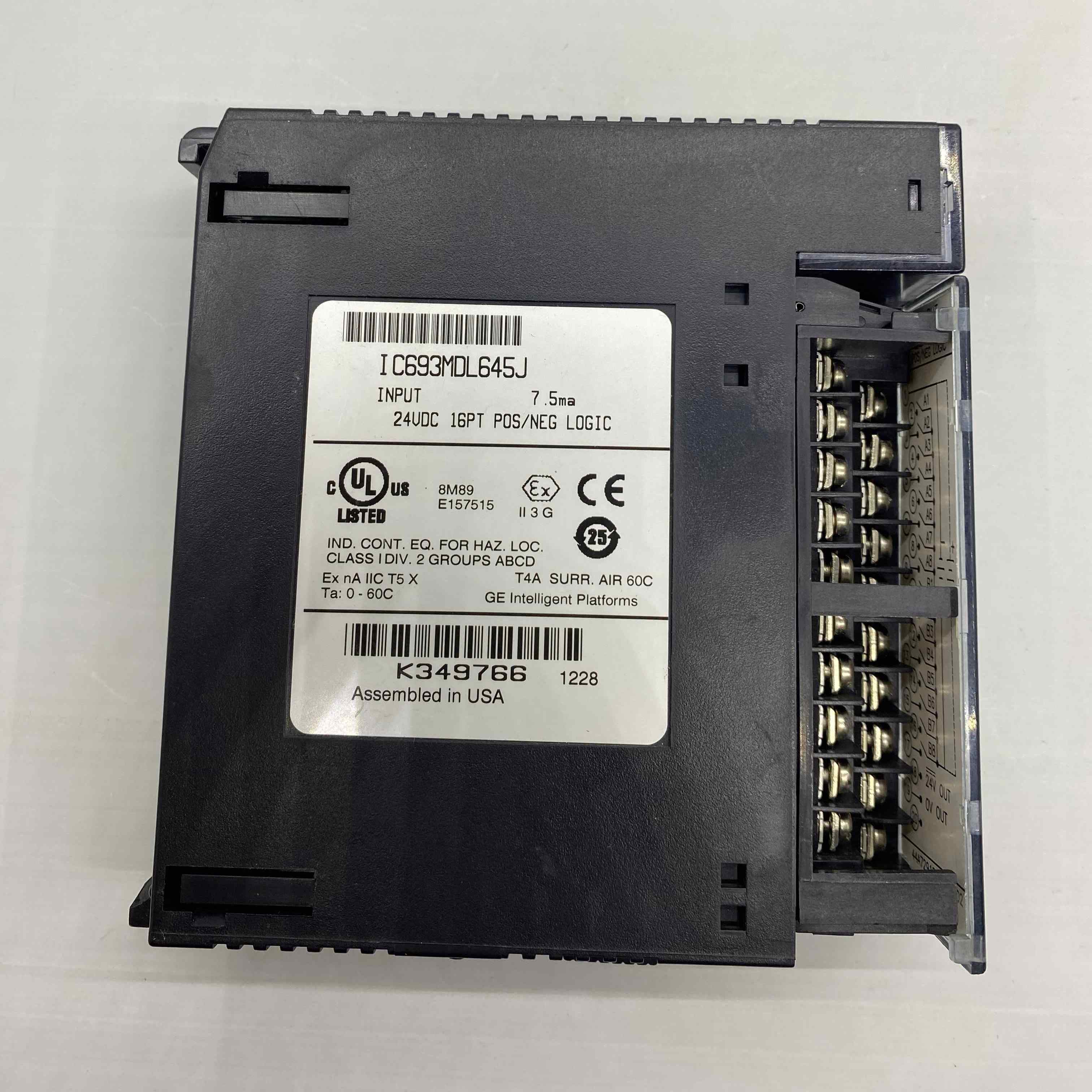 GE FANUC IC693MDL645J  PLC