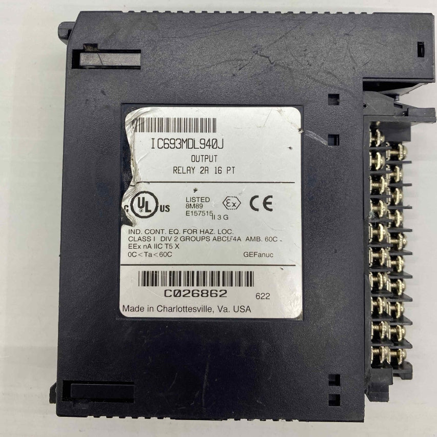 GE FANUC IC693MDL940J  PLC