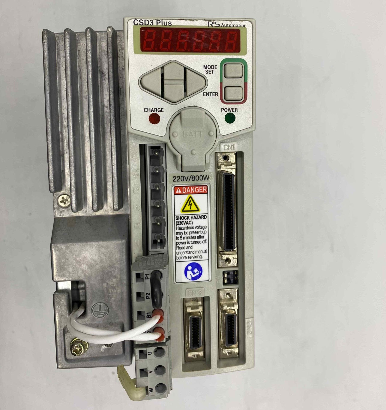 RS AUTOMATION CSD3_08BX2 0.8KW 220V SERVO SÜRÜCÜ