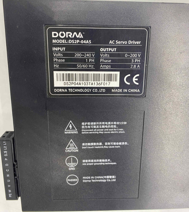 DORNA DS2P-04AS  0.40KW 220V  SERVO SÜRÜCÜ