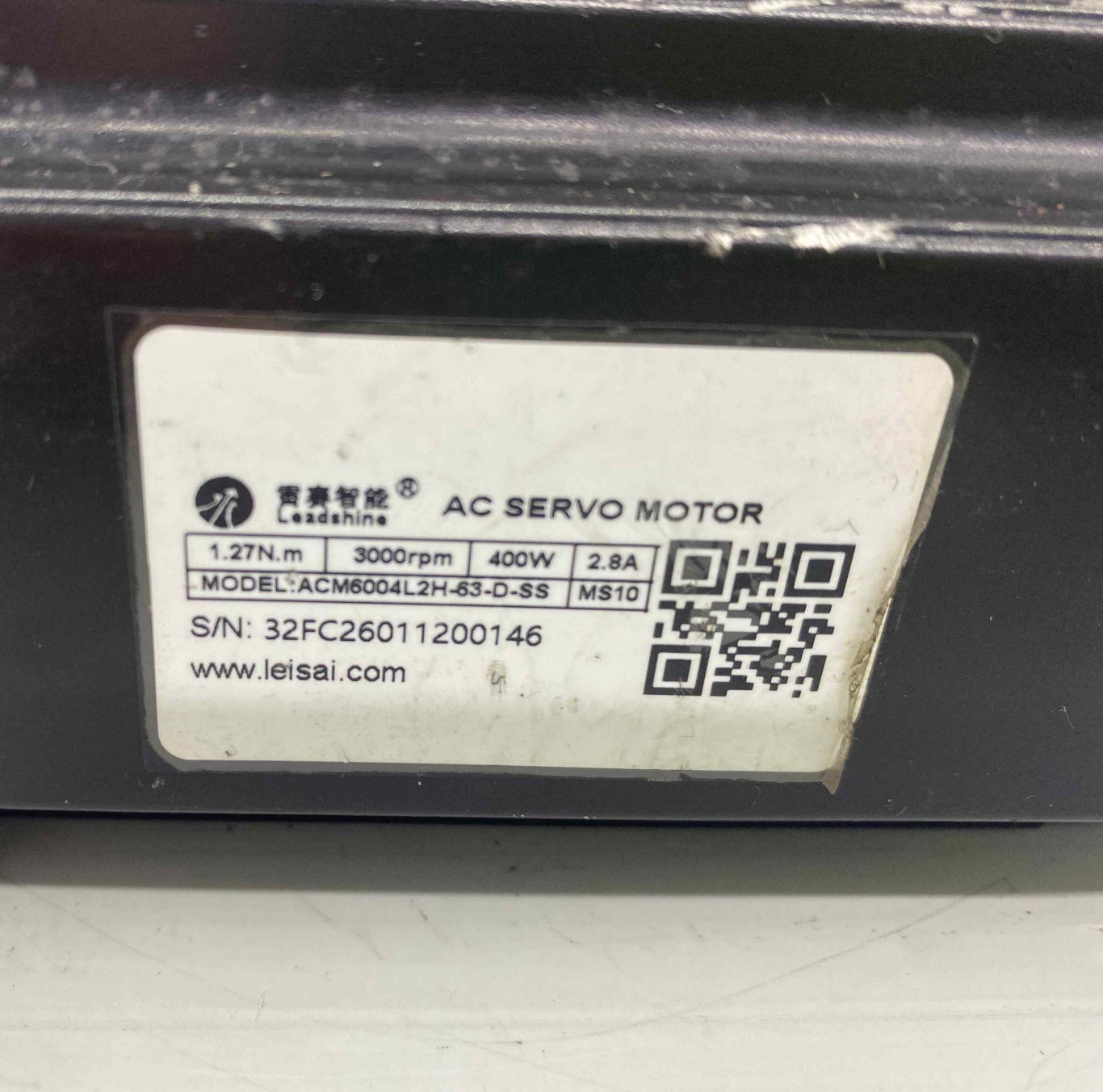 LEISAI [ACM6004L2H-63-D-SS] 0.40KW 220V SERVO MOTOR