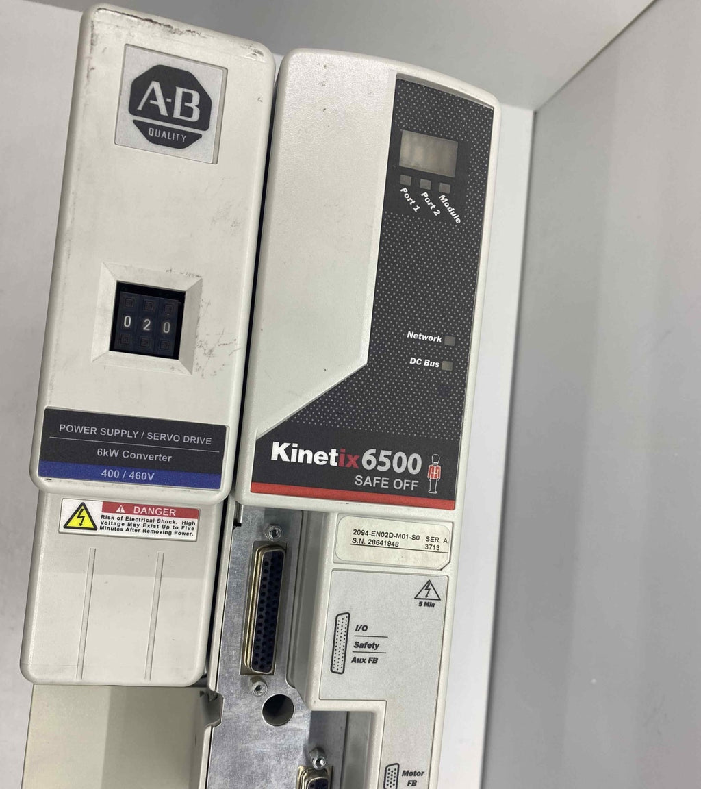 ALLEN BRADLEY 2094-BC01-M01-M 6KW 380V BULETIN 2094 6KW/9A SERVO SÜRÜCÜ