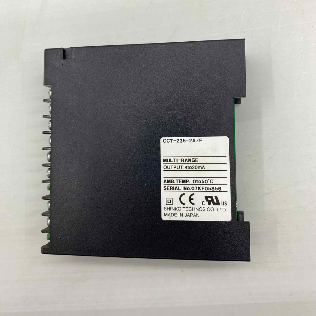 SHINKO CCT-235-2A/E ANALOG I/O PLC