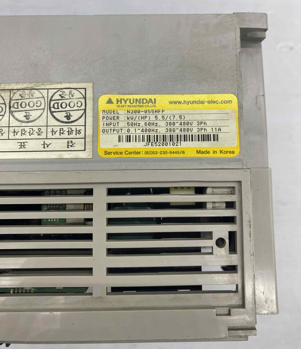 HYUNDAI N300-055HFP 5.5KW 380V SÜRÜCÜ