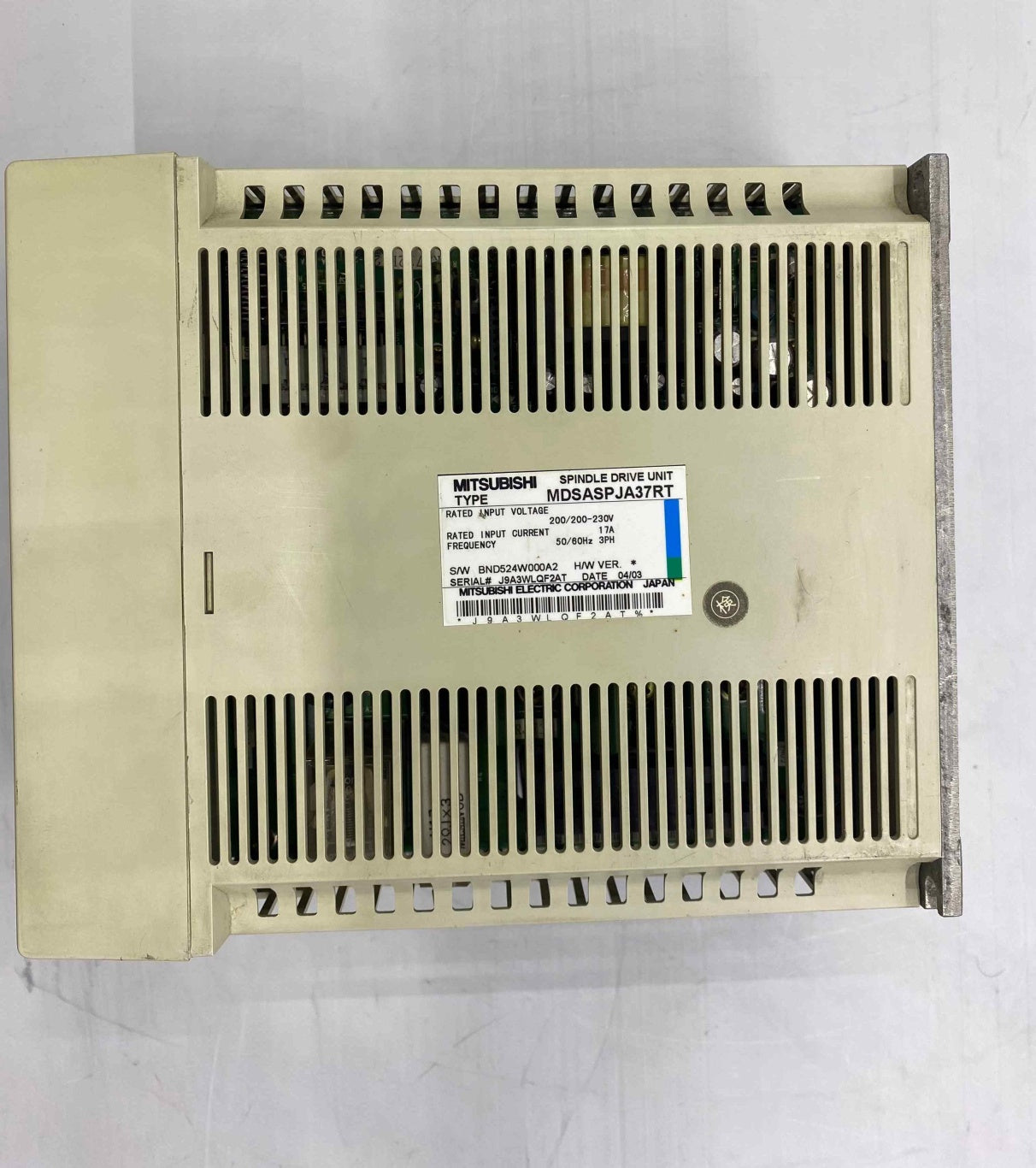 MITSUBISHI MDSASPJA37RT 17A 220V SPİNDLE SÜRÜCÜ