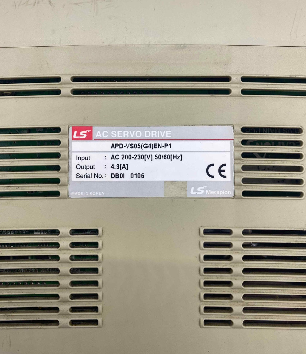 LS APD-VS05EN-P1 0.5KW 220V SERVO SÜRÜCÜ