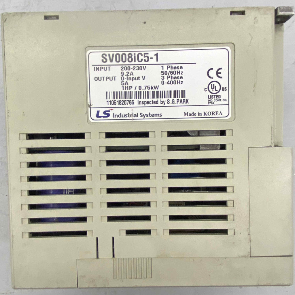 LS SV008İC5-1 0.75KW 220V SÜRÜCÜ