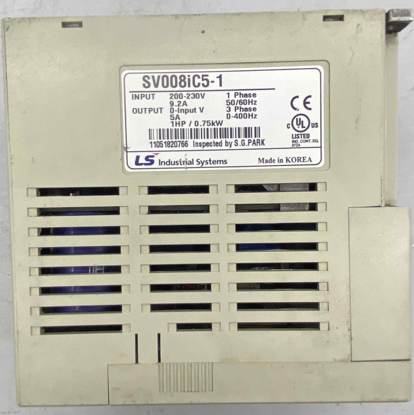 LS SV008İC5-1 0.75KW 220V SÜRÜCÜ