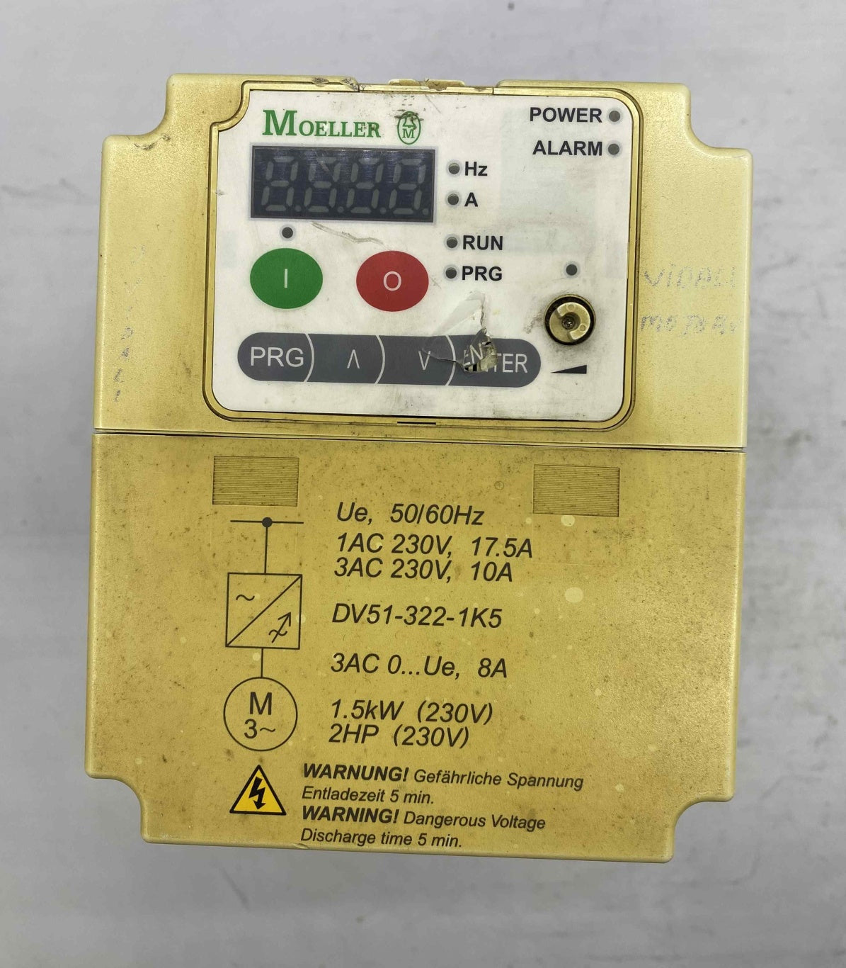 MOELLER DV51-322-1K5  1.5KW 220V  SÜRÜCÜ