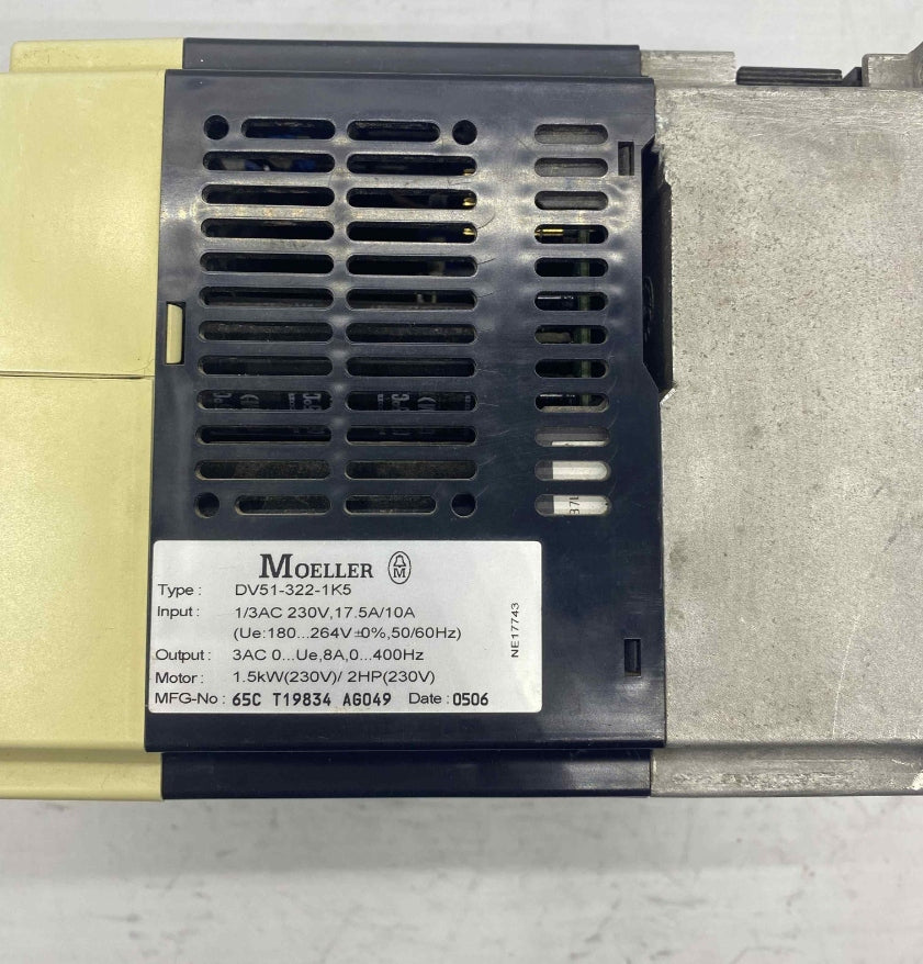 MOELLER DV51-322-1K5  1.5KW 220V  SÜRÜCÜ