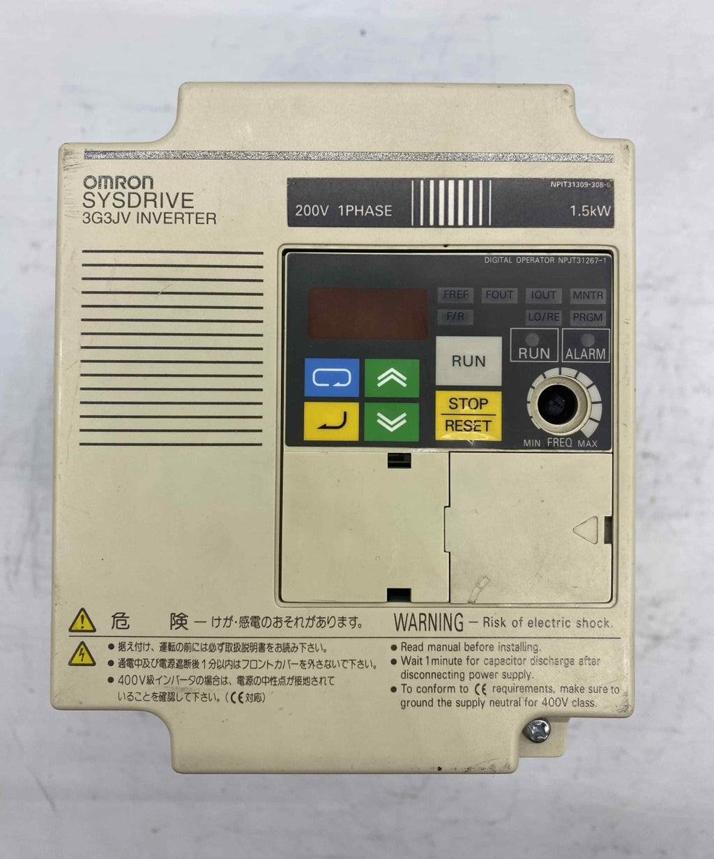 OMRON 3G3JV-AB015  1.5KW 220V  SÜRÜCÜ