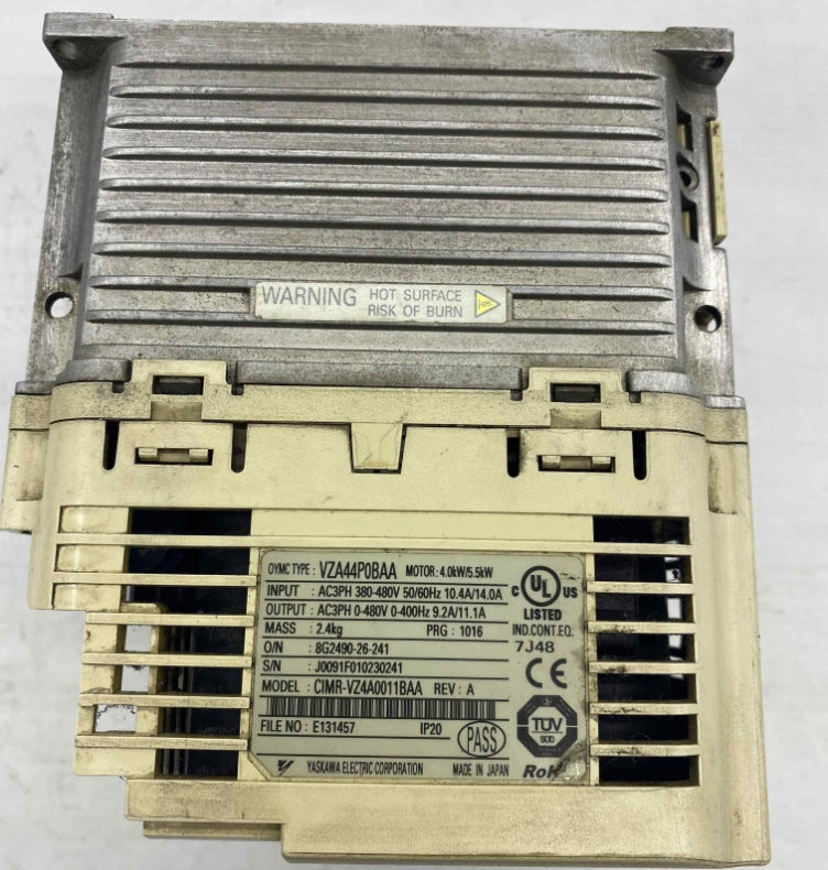 YASKAWA VZA44P0BAA 5.5KW 380V SÜRÜCÜ