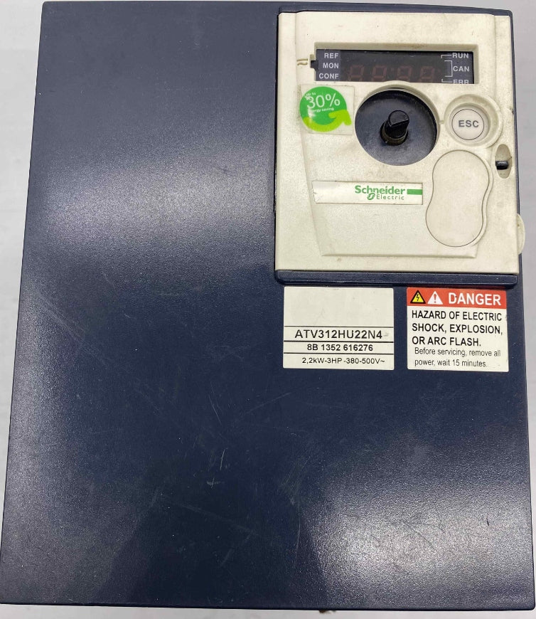TELEMECANİQUE ATV312HU22N4  2.2KW 380V  SÜRÜCÜ