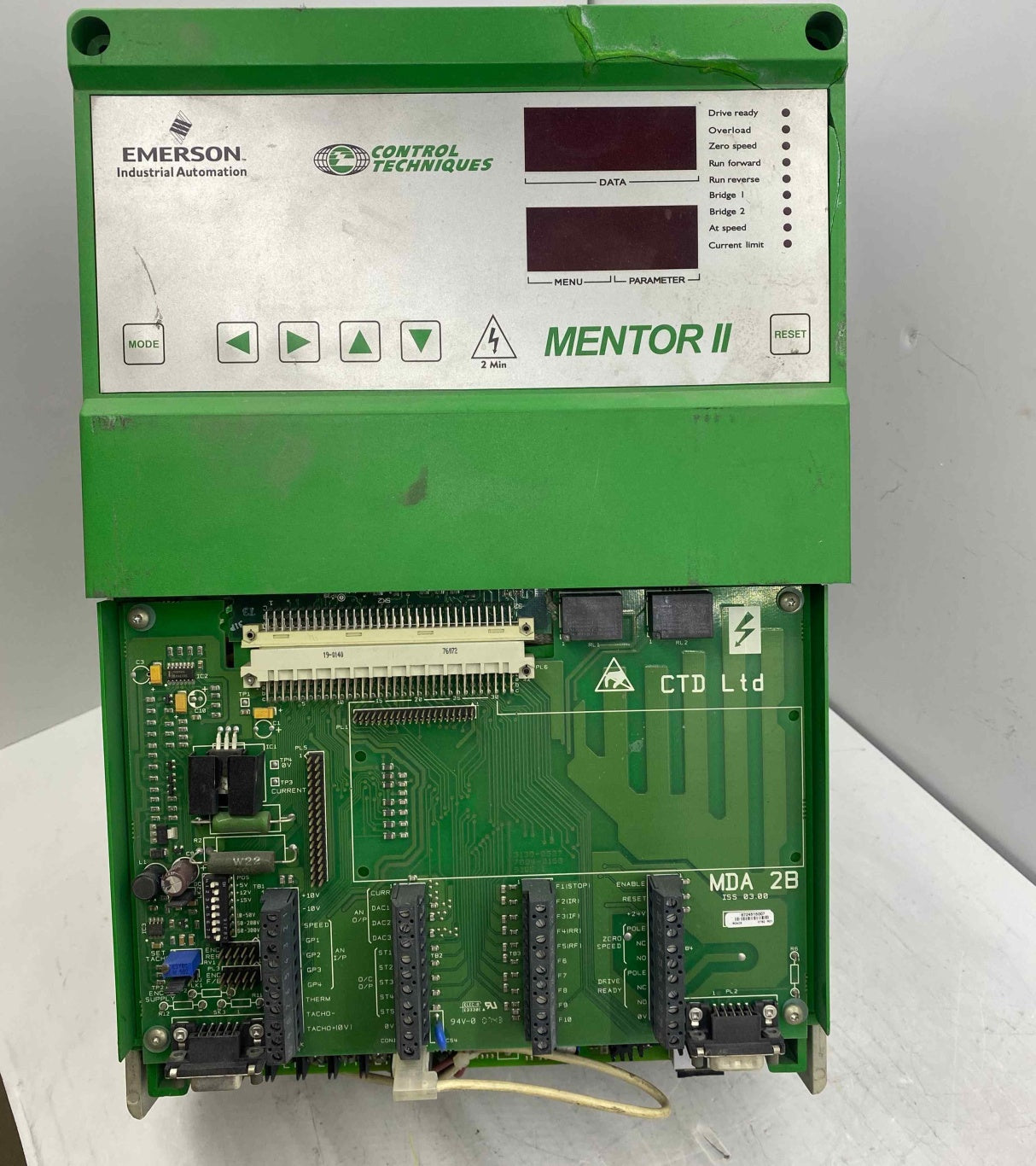 CONTROL TECHNİQUES MENTOR II M105GB14   37.5 KW DC SÜRÜCÜ