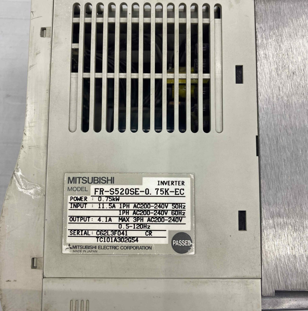 MITSUBISHI FR-S520SE-0.75K-EC  0.75KW 220V  SÜRÜCÜ