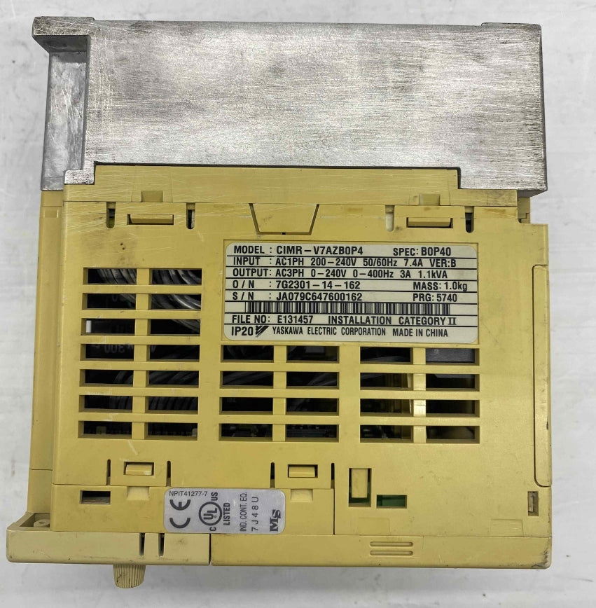 OMRON CIMR-V7AZB0P4  0.55KW 220V  SÜRÜCÜ