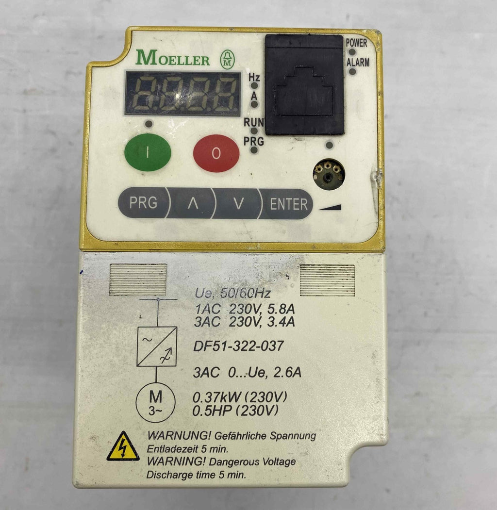 MOELLER DF51-322-037  0.37KW 220V  SÜRÜCÜ