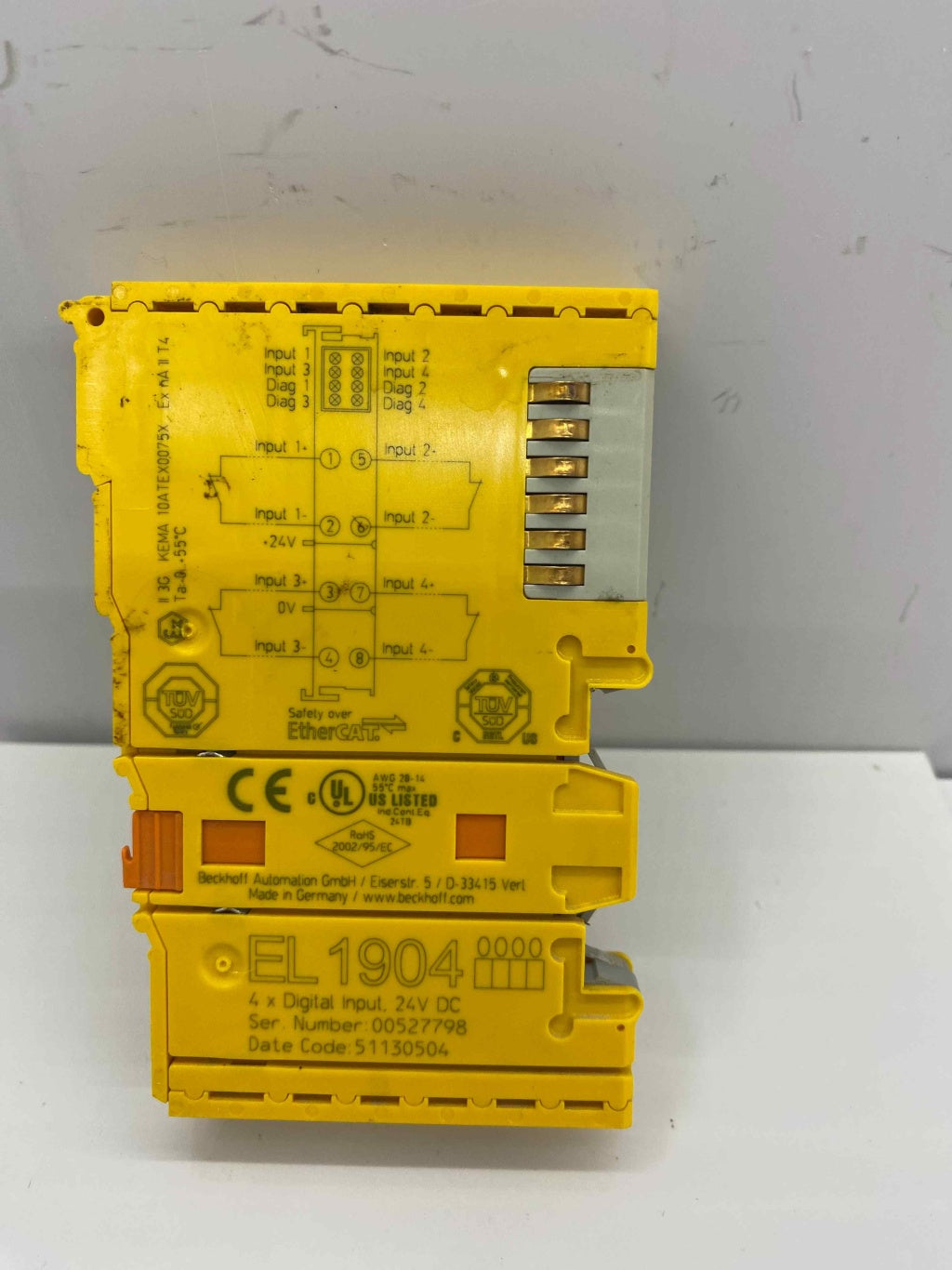 BECKHOFF EL1904   PLC MODUL